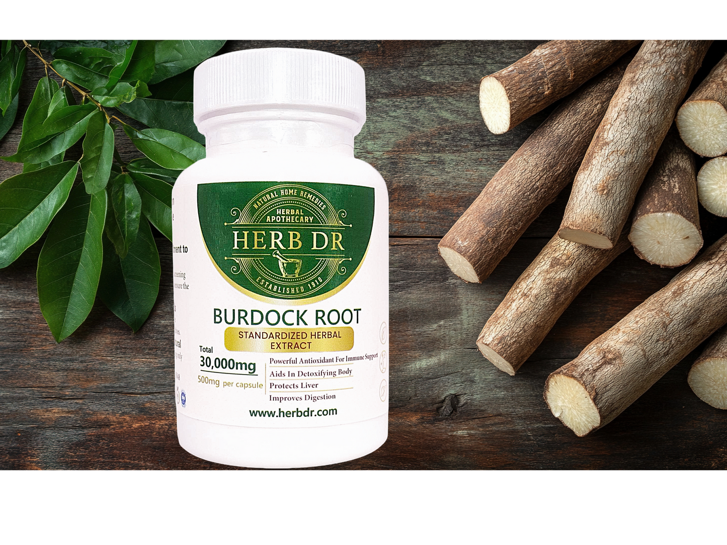Burdock Root 10:1 Capsules