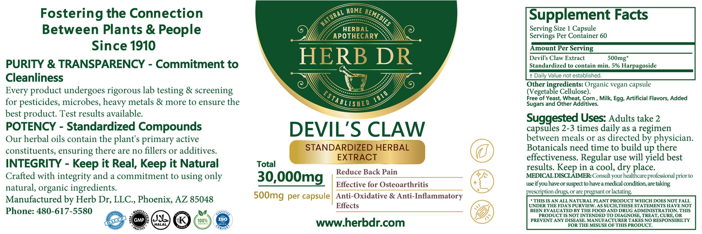Devil's Claw Capsules