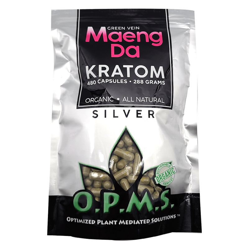 Maeng Da Kratom Capsules (Green Vein) large