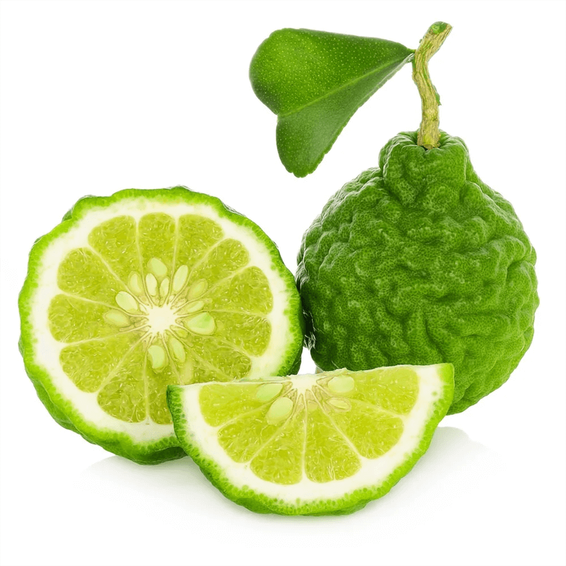 A juicy citrus fruit on a natural plain background