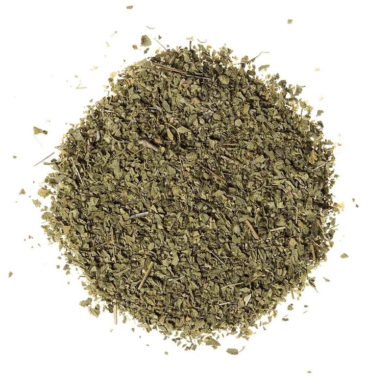 Oregano sliced and prepared