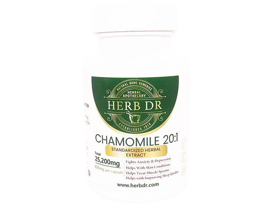 Chamomile 20:1 Capsules