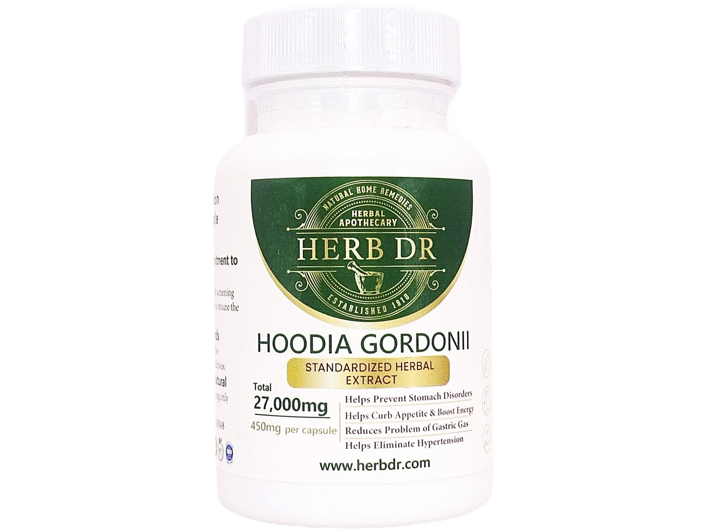 Hoodia Gordonii 20:1 Capsules