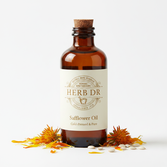 Safflower Oil with Herb Dr Logo