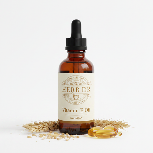 Vitamin E Oil with Herb Dr Logo